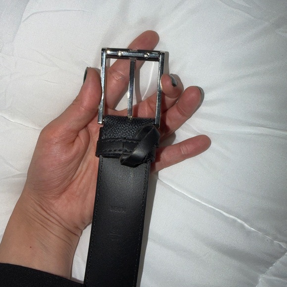 Louis Vuitton Black Checkered Belt - Picture 5 of 7